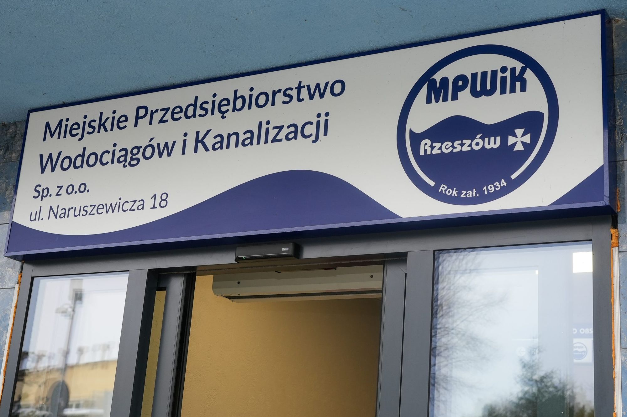 zdjęcie z Biura Obsługi Klienta w Miejskim Przedsiębiorstwie Wodociągów i Kanalizacji w Rzeszowie